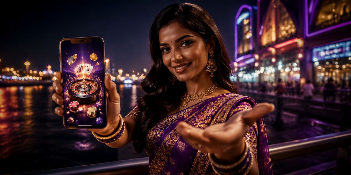 Modern casino and mobile app scene at Ahmedabad riverfront